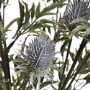 Set of 3 Artificial Blue Thistle Stems