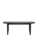 BUN/FOL105747/93432 Large Mango Wood Hallway Bench - Arc - Caspian House