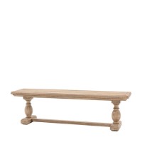 Large Pine Dining Bench  -  160cm  -  Seats 2  -  Vancouver  -  Caspian House Large Pine Dining Bench  -  160cm  -  Seats 2  -  Vancouver  -  Caspian House