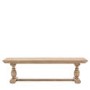 Large Pine Dining Bench  -  160cm  -  Seats 2  -  Vancouver  -  Caspian House