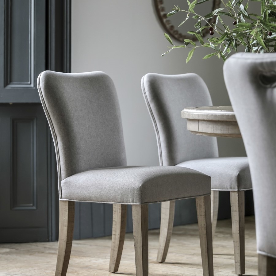 Large Rectangular Extendable Trestle Dining Table Set with 4 Upholstered Chairs & 1 Bench - Seats 8 - Vancouver - Caspian House