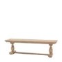 Large Rectangular Extendable Trestle Dining Table Set with 4 Upholstered Chairs & 1 Bench - Seats 8 - Vancouver - Caspian House