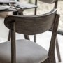 Set of 2 Smoked Dining Chairs - Siya - Caspian House