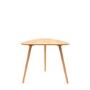 Small Oak Dining Table Set with 2 Upholstered Chairs - Seats 2 - Siya
