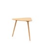 Small Oak Dining Table Set with 2 Upholstered Chairs - Seats 2 - Siya