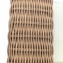 Thick Round Rattan Corner Garden Sofa Set With Fire Pit and Benches