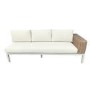 Thick Round Rattan Corner Garden Sofa Set With Fire Pit and Benches