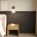 FWP001 Paintable Mini Fluted Wall Panel - 120cm x 60cm - Delamere