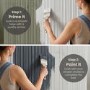 Pack of 4 Paintable Mini Fluted Wall Panel - 240cm x 60cm - Delamere