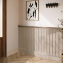 FWP005 Paintable Tongue & Groove Wall Panel - 80cm x 60cm - Delamere