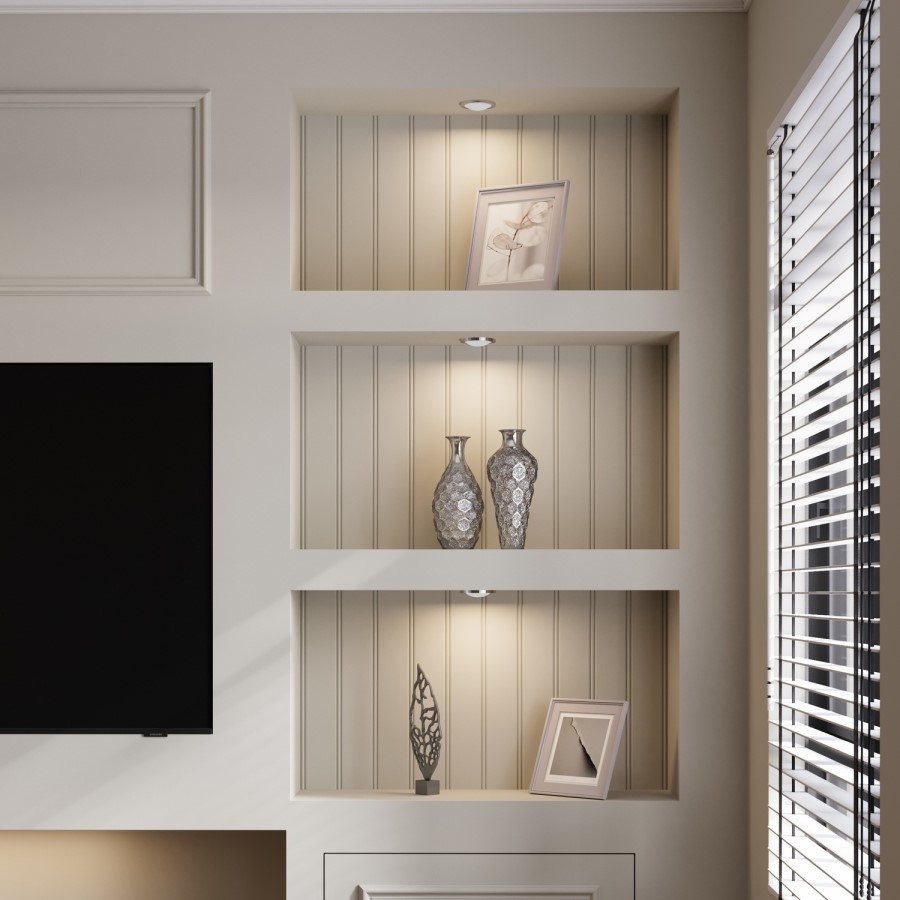 Pack of 2 Paintable Tongue & Groove Wall Panel - 240cm x 60cm - Delamere