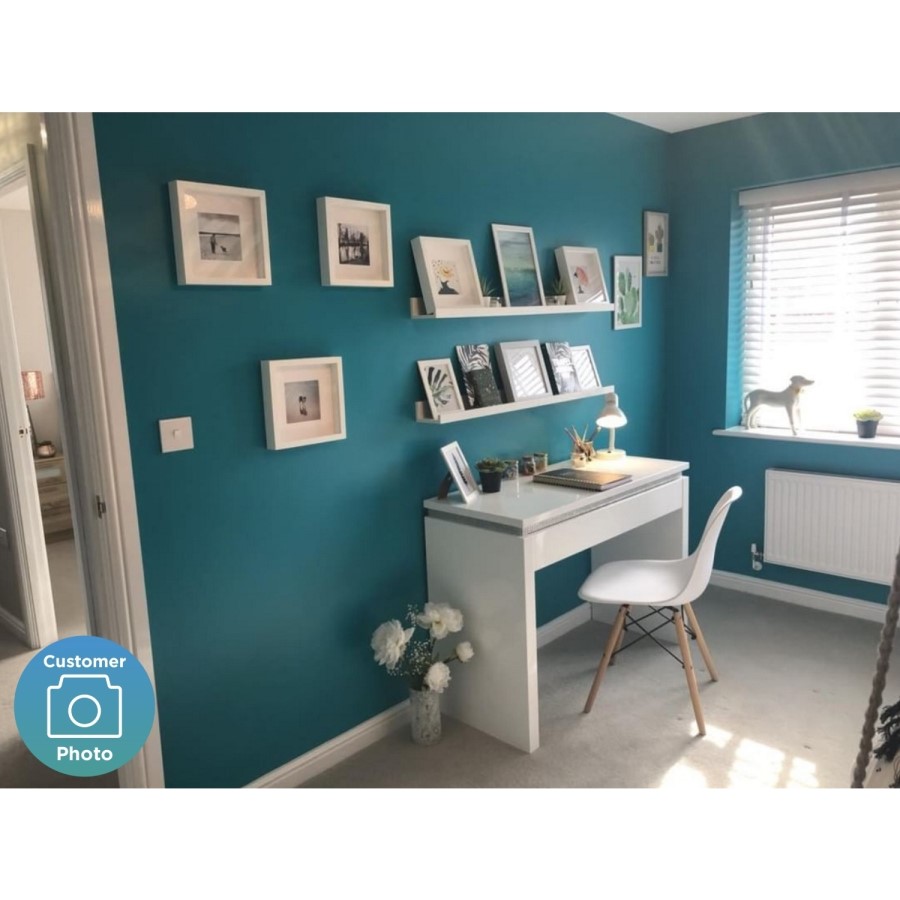 Gabriella White High Gloss Console Table with Diamante Trim