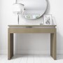 Gabriella Mink High Gloss Console Table with Diamante Trim