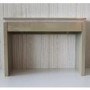 Gabriella Mink High Gloss Console Table with Diamante Trim