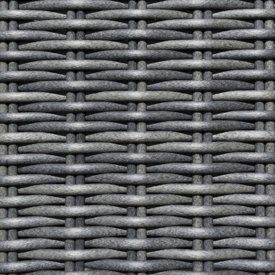 Rowlinson Bunbury Rattan Garden Corner Sofa Set in Grey