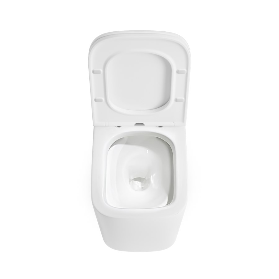 ONLY OPENED - Albi Wall Hung Toilet 1160mm Pneumatic Frame & Cistern & Chrome Flush Plate