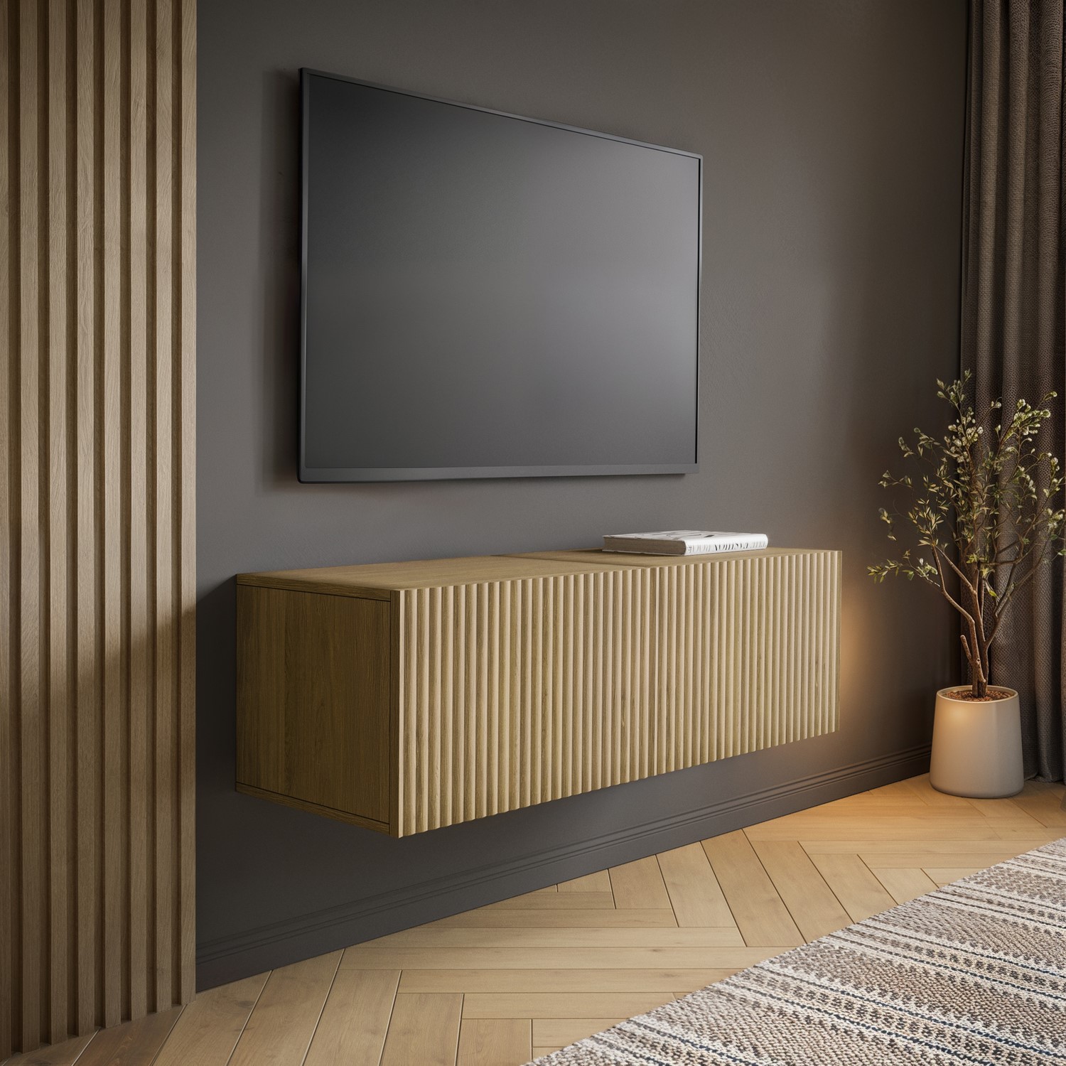 Oak TV Units