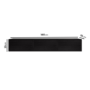 Black Floating Wall Mounted TV Stand - TV's up to 75" - Hiro