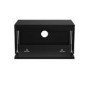 Black Floating Wall Mounted TV Stand - TV's up to 75" - Hiro