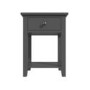 Kids Grey Painted Bedside Table with Drawer - Harper