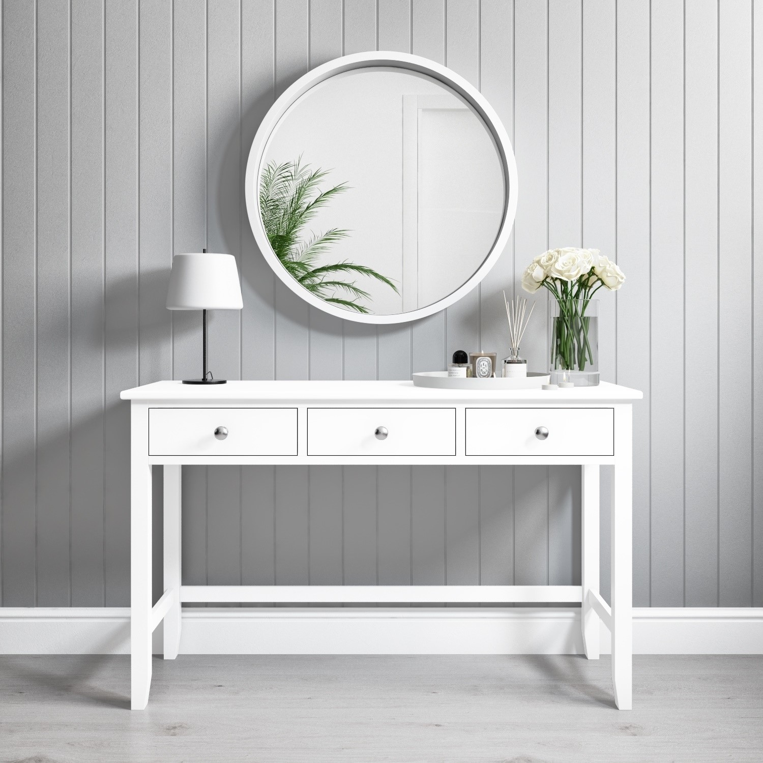 Wooden White Console Table With Drawers Harper Furniture123 Wooden White Console Table With Drawers Harper Furniture123