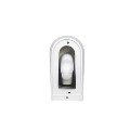 Indiana Wall Hung Toilet 820mm Pneumatic Frame & Cistern & Black Glass Flush Plate