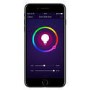 electriQ Smart Lighting Colour Wifi Bulb with E27 screw ending - Alexa & Google Home compatible - 3 Pack