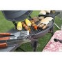 Boss Grill Louisiana Portable - Single Burner Gas BBQ Grill with Trolley