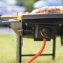 Boss Grill Louisiana Portable - Single Burner Gas BBQ Grill with Trolley