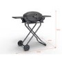 Boss Grill Louisiana Portable - Single Burner Gas BBQ Grill with Trolley