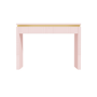 Kids Pink High Gloss Desk with 2 Drawers and Gold Detailing - Isabella