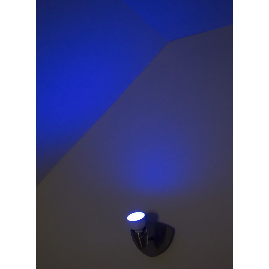 electriQ Smart Lighting dimmable colour Wifi Bulb with GU10 Spotlight fitting - Pack of  5