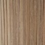 Oak Extendable Dining Set with 8 Rattan Effect Chairs - Jarel