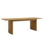 Large Oak Extendable Dining Table - Seats 6 - 8 - Jarel
