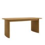 Large Oak Extendable Dining Table - Seats 6 - 8 - Jarel