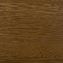 Walnut Finish Extendable Dining Table Set with 6 Beige Upholstered Dining Chairs - Seats 6 - Jarel