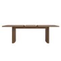 Large Walnut Extendable Dining Table - Seats 6 - 8 - Jarel