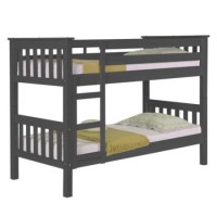 Verona Design Barcelona Graphite Single Bunk Bed - 90x190cm