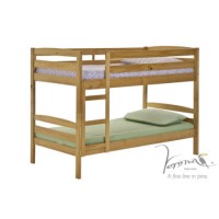 Verona Design Shelley Solid Pine Single Bunk Bed - 90x190cm