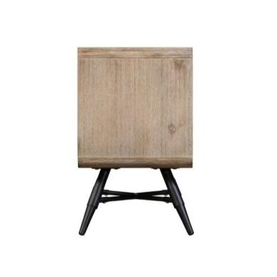 Kuta Modern Reclaimed Wood  Bedside Table - Industrial Style