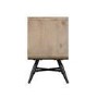 Kuta Modern Reclaimed Wood  Bedside Table - Industrial Style