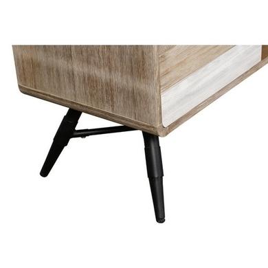 Kuta Modern Reclaimed Wood Chest of Drawers - Industrial Style