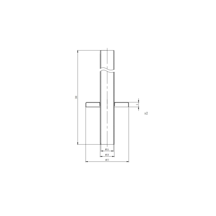 Black Designer Vertical Single Panel Radiator 800 x 440mm with Pipe Kit and Angled Valves - Laguna