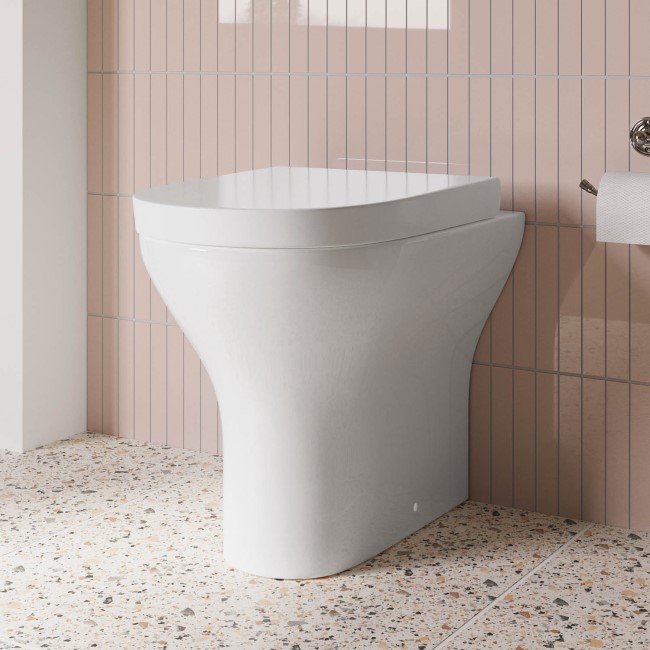 Back to Wall Toilet with Soft Close Seat - Laurel