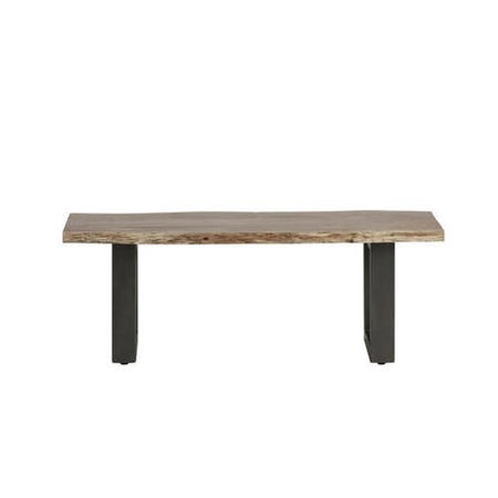 Indian Hub Live Edge Medium Dining Table with Dining Bench & 2 Dining Chairs
