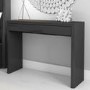 Lexi High Gloss Anthracite Grey Console Table