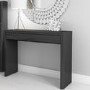Lexi High Gloss Anthracite Office Desk