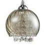 GRADE A1 - 7 Pendant Lights with Silver & Glass Beads - Cascade