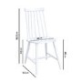 4 Seater Round Light Oak Drop Leaf Dining Set with 4 Spindle Dining Chairs - Ola
