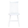 4 Seater Round Light Oak Drop Leaf Dining Set with 4 Spindle Dining Chairs - Ola